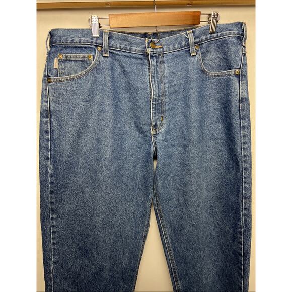 Carhartt Mens Jeans Size 40 X 30 Relaxed Fit-B17-DST - Picture 3 of 10